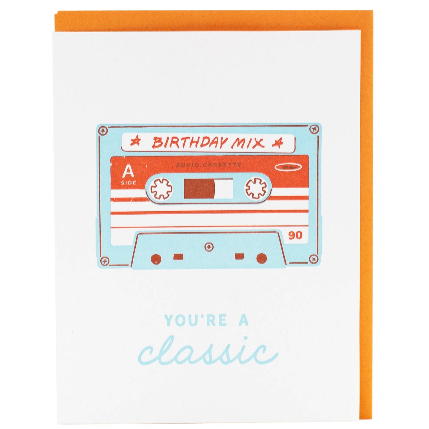 Birthday Card - Cassette Tape