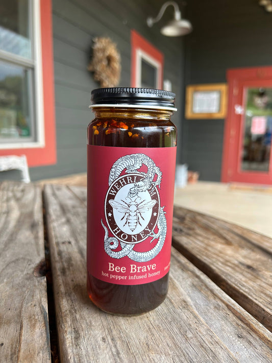 "Bee Brave" Hot Pepper Infused Honey