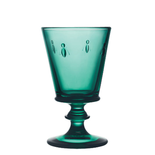 Bee Wine Glass Emerald Green - Set of 6 - La Rochere NA