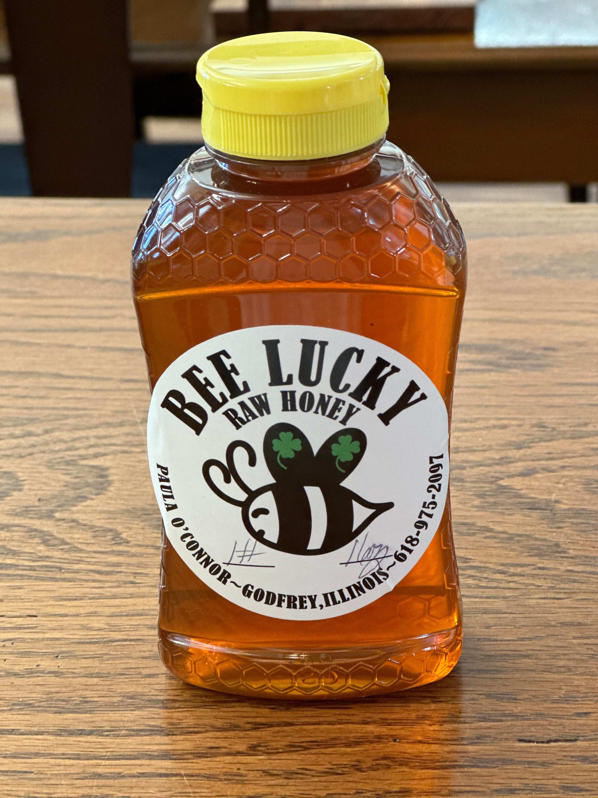 Local Honey - Godfrey Illinois - Regular / 16 oz - Bee Lucky Honey