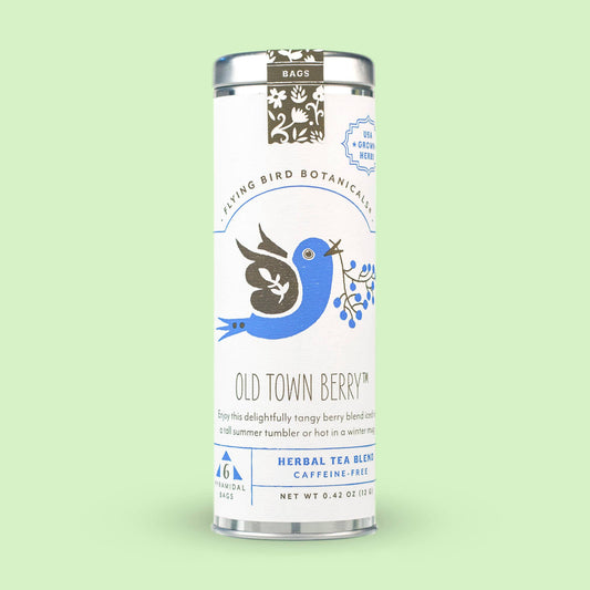 Old Town Berry – Lata de 6 bolsitas de té