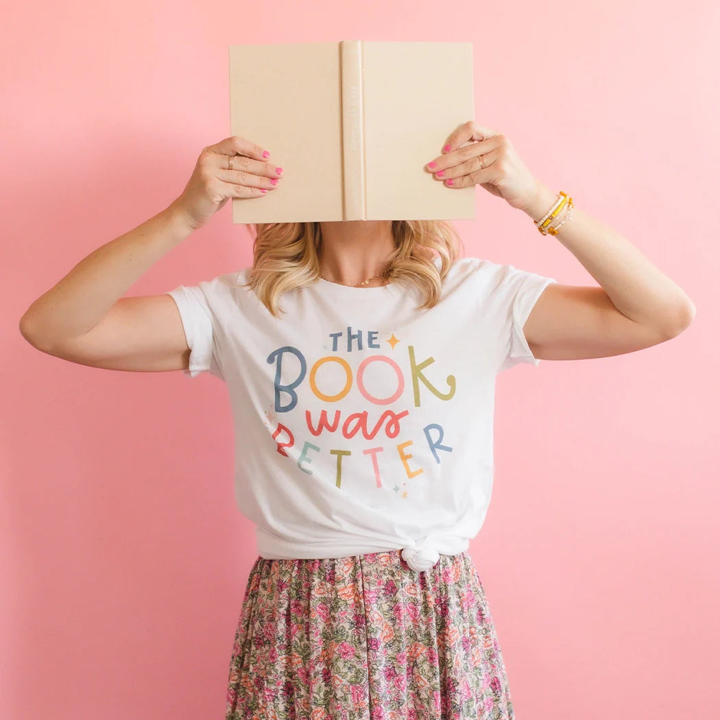 The Book Was Better- Pippi T-Shirt - White