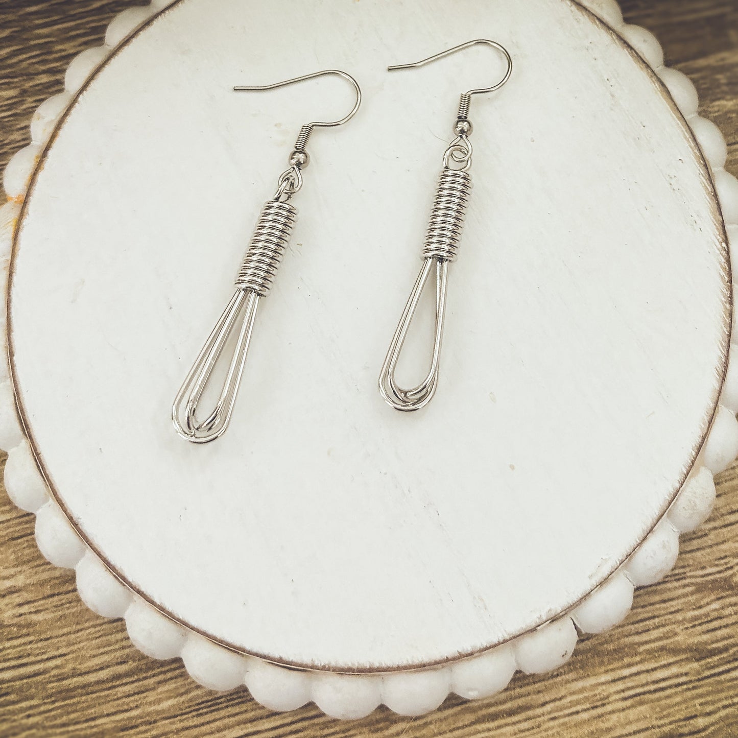 Adorable Baking Whisk Earrings