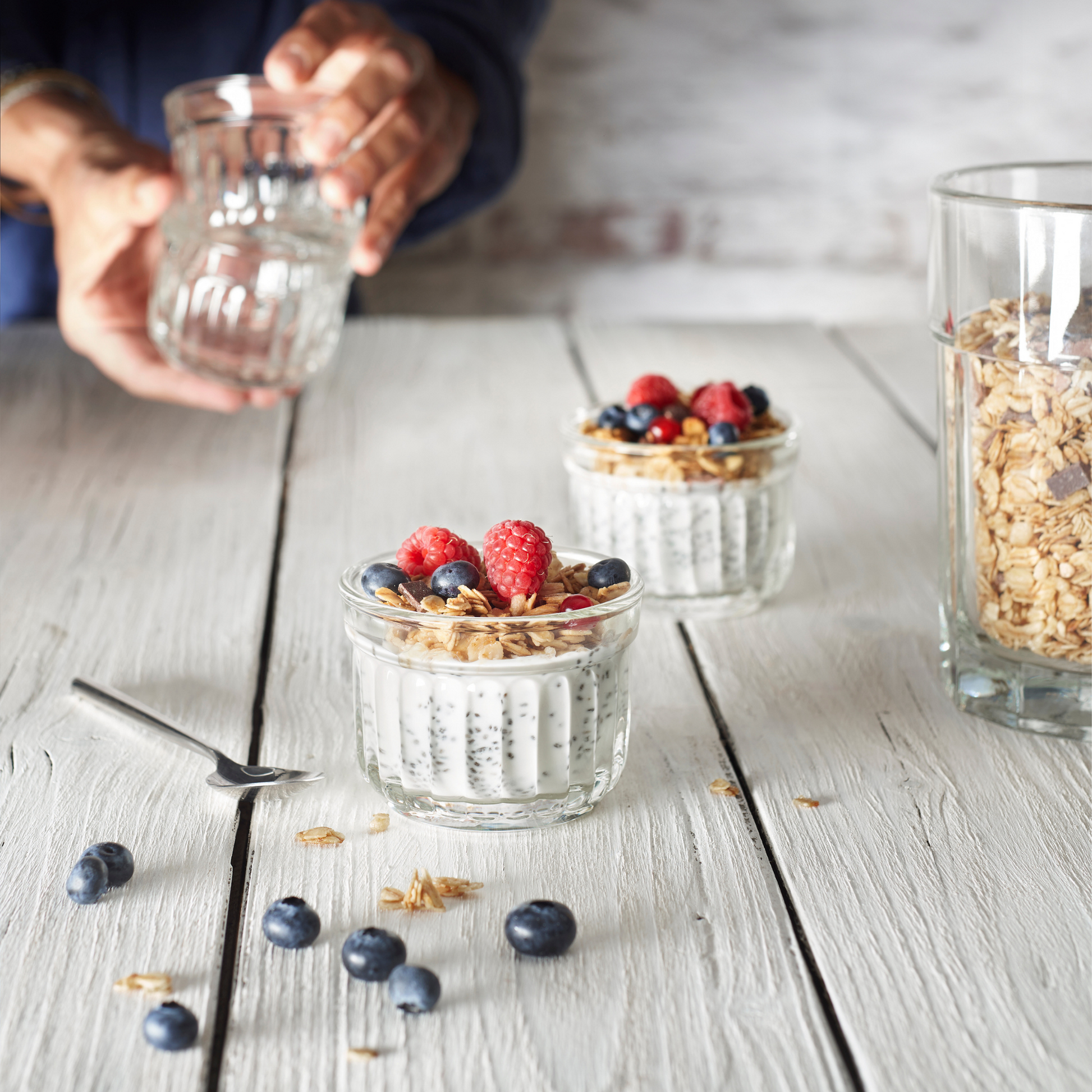 Delice Mini Cup - Set of 6 - Yogurt or Snacks - La Rochere NA