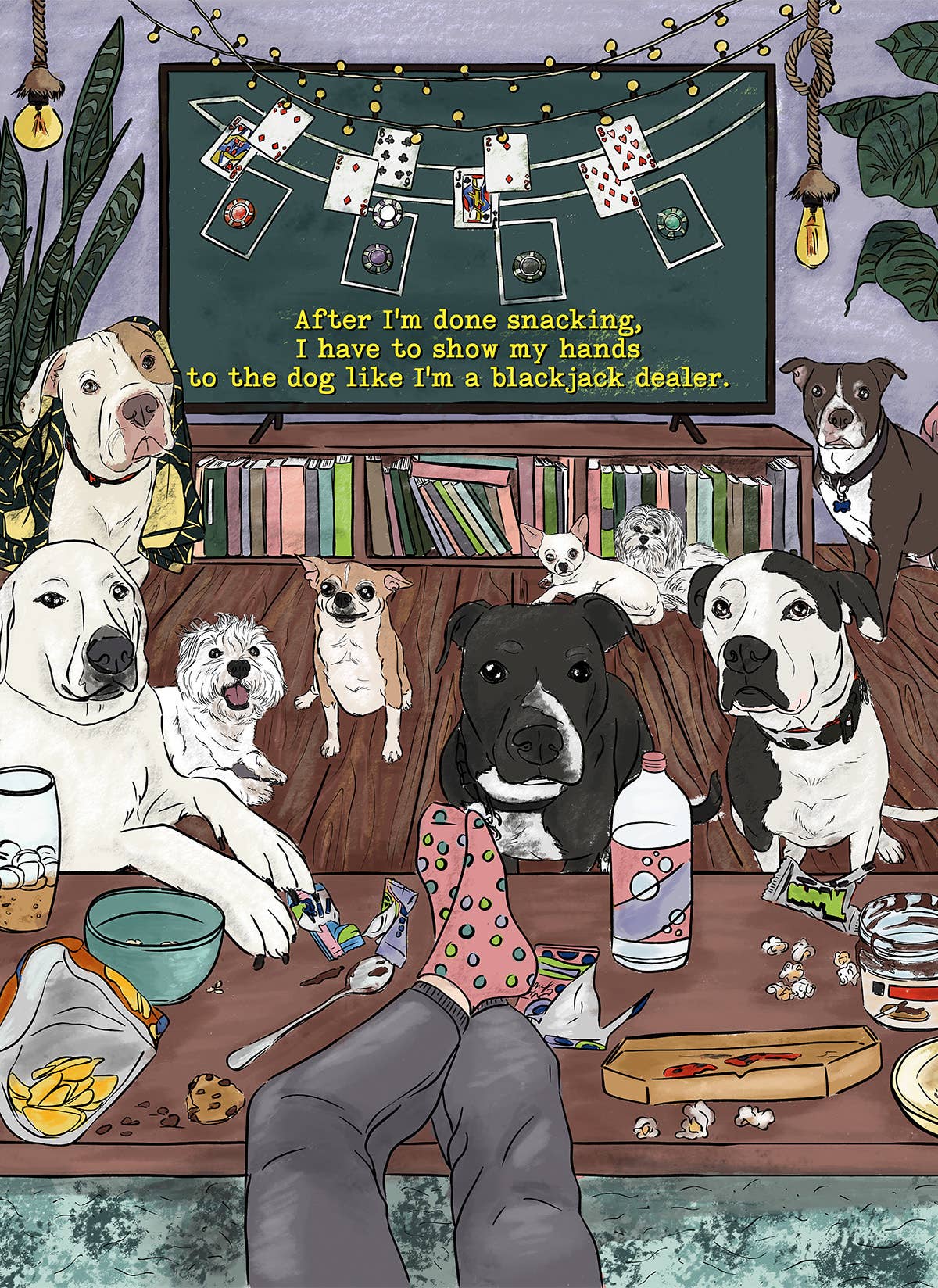 Jigsaw Puzzle - Dogs - After I’m Done Snacking - ellembee gift