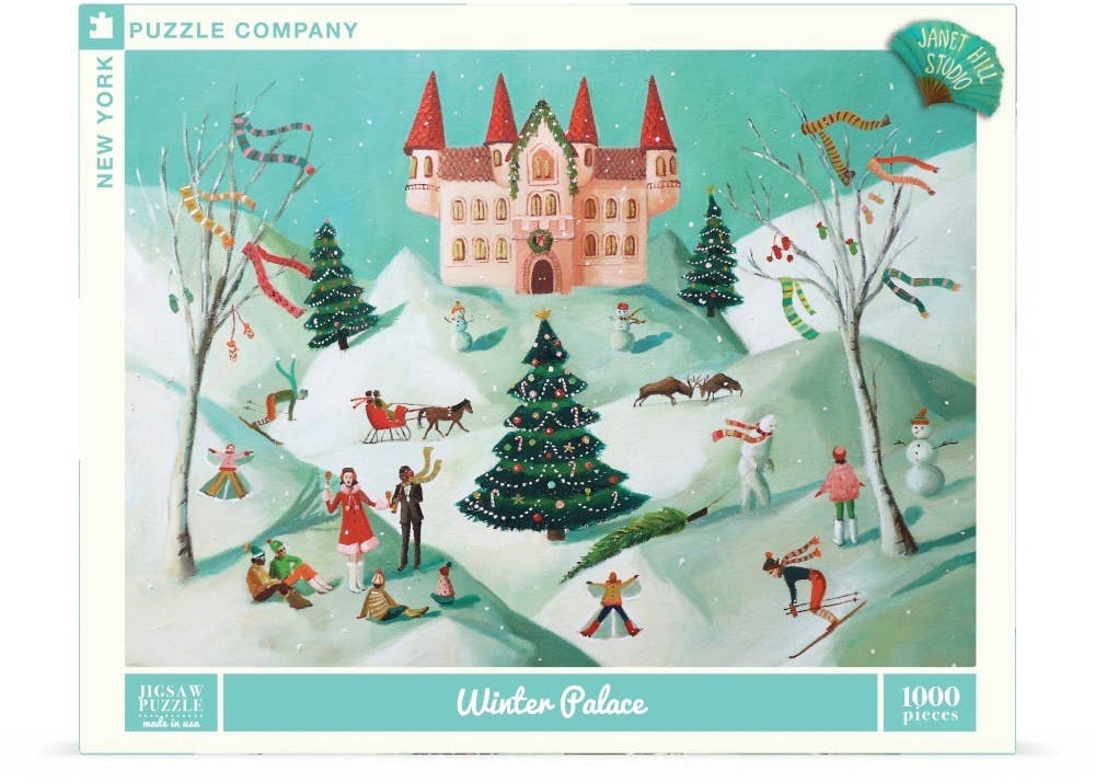 Jigsaw Puzzle - Winter Palace - Janet Hill - 1000 Piece - New York Puzzle Company