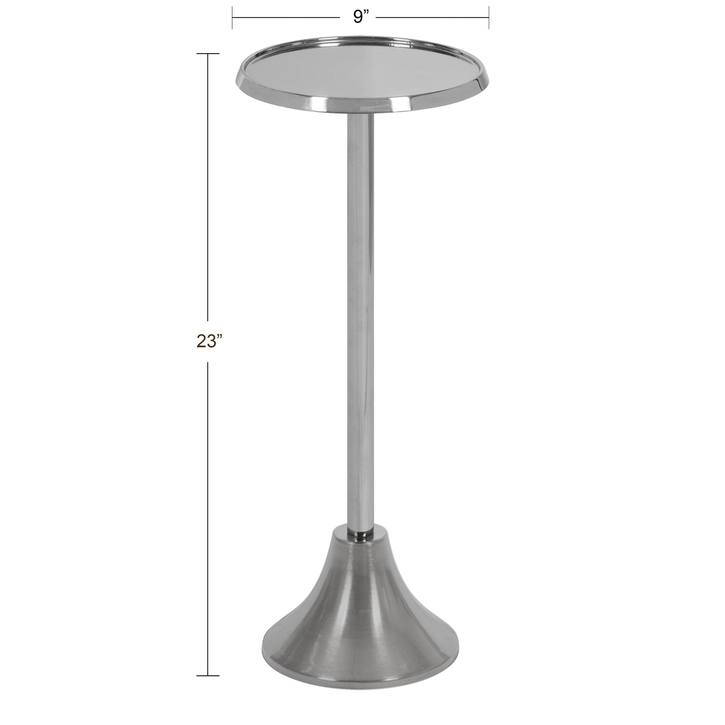 Sanzo Metal Cocktail Table or Plant Stand