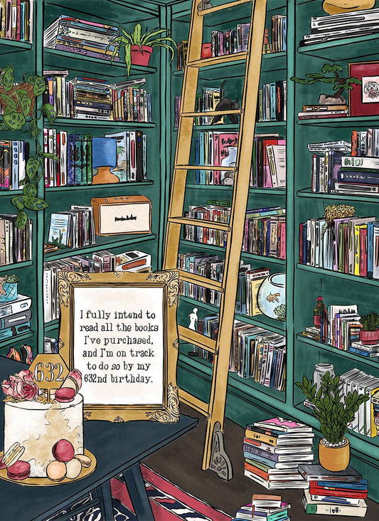 Jigsaw Puzzle - I Fully Intend to Read all the Books I've purchased - 1000 piece