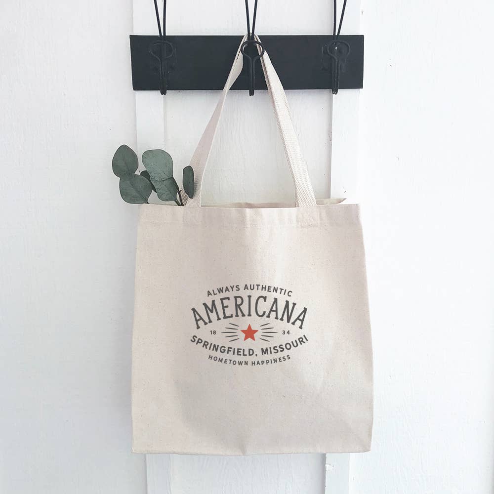 Americana Alton Illinois Tote Bag