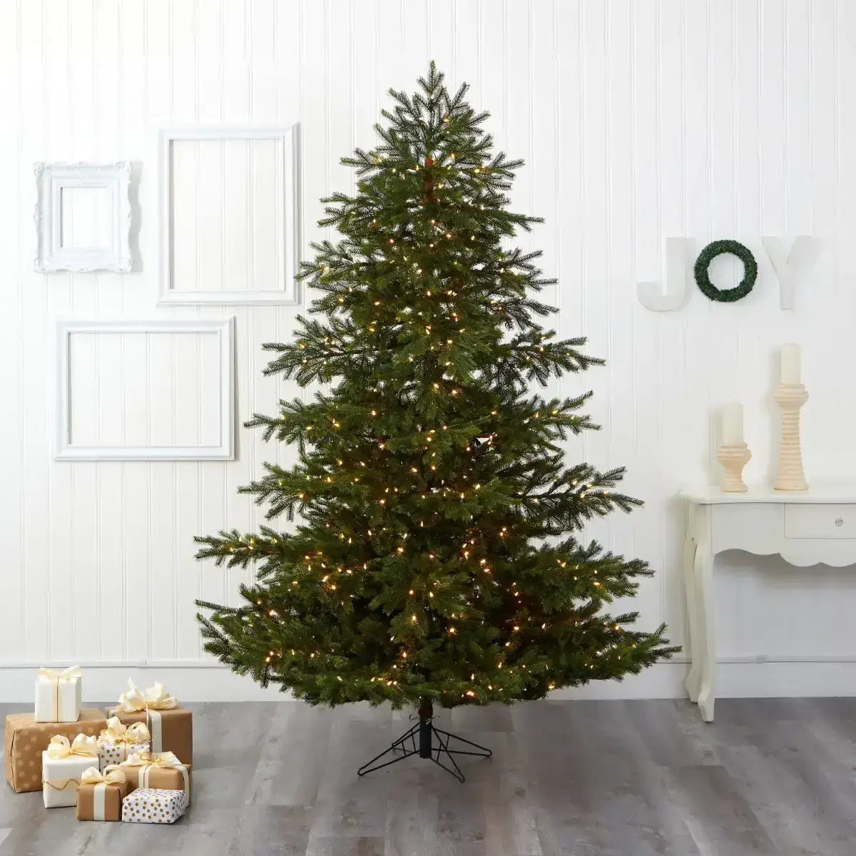 7.5’ South Carolina Spruce Real Touch Artificial Christmas Tree - Green - Nearly Natural
