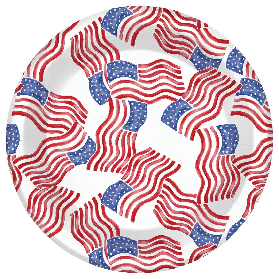 Paper Plates - Stars & Stripes - Pack of 8 - Boston International