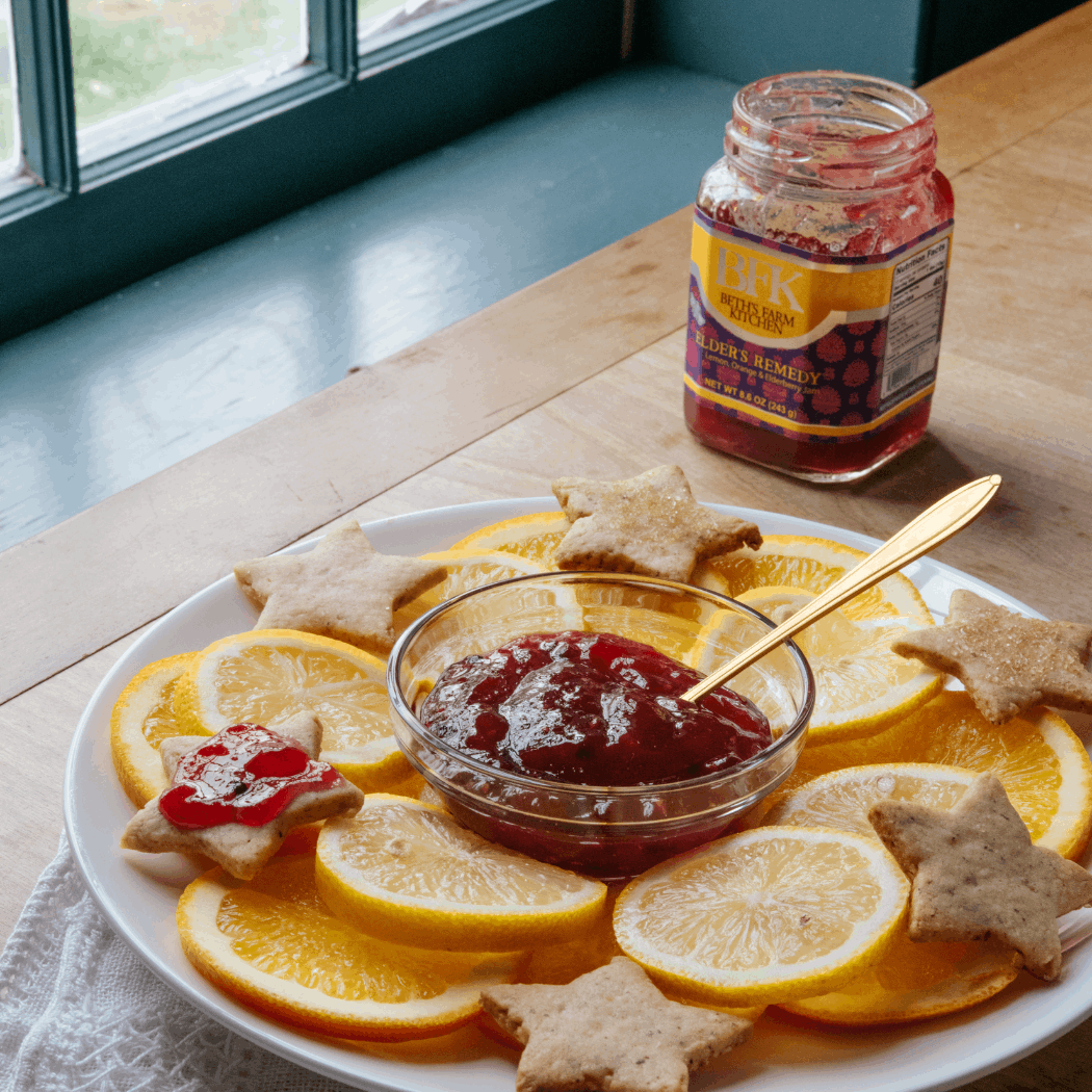 Elderberry Jam with Lemons & Oranges - Beth’s Farm Kitchen