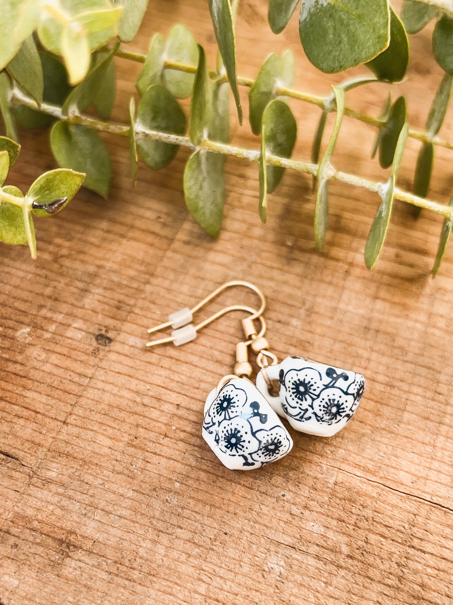 Adorable Tea Cup Earrings