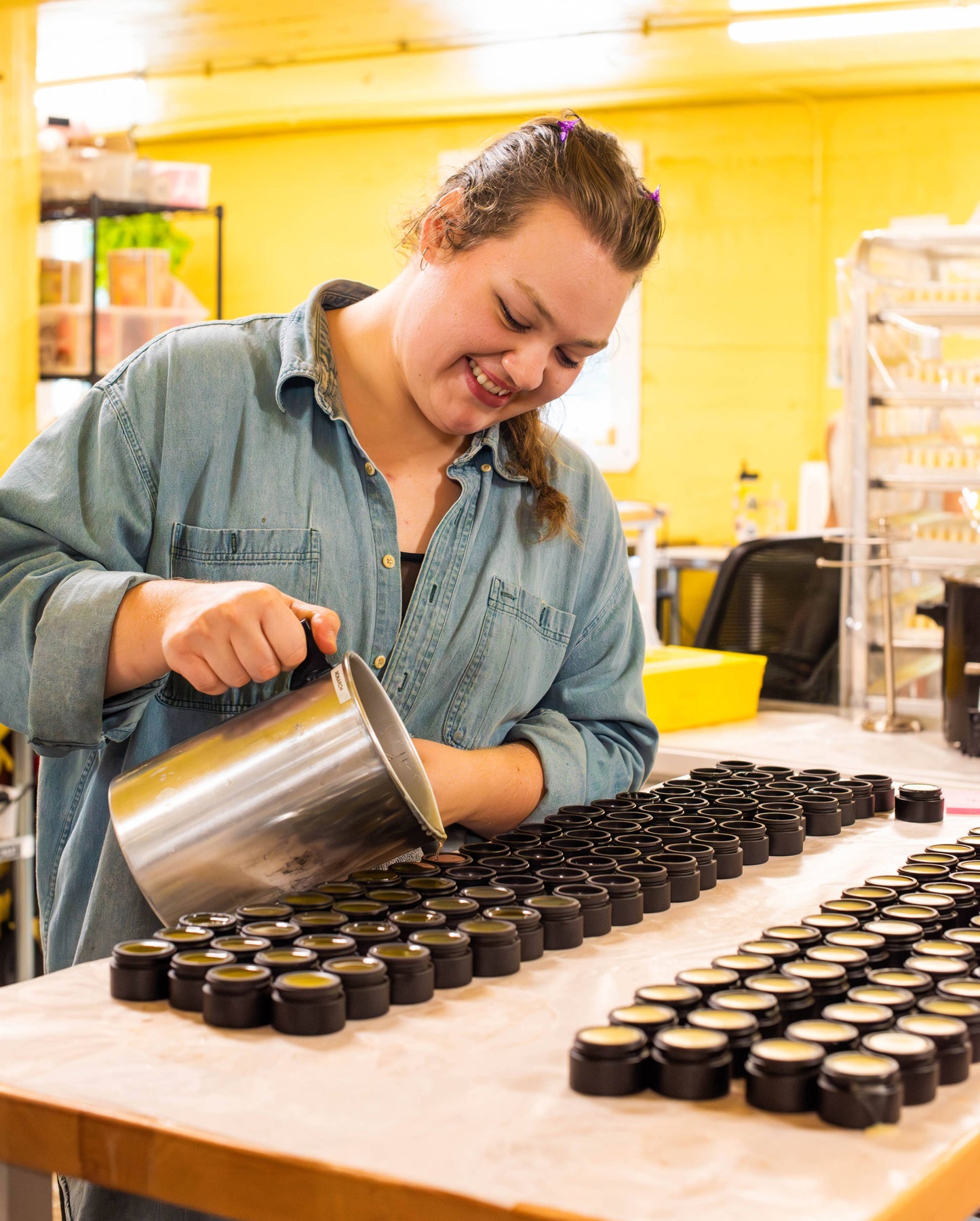 Ghost Candle - 100% Beeswax - Handmade