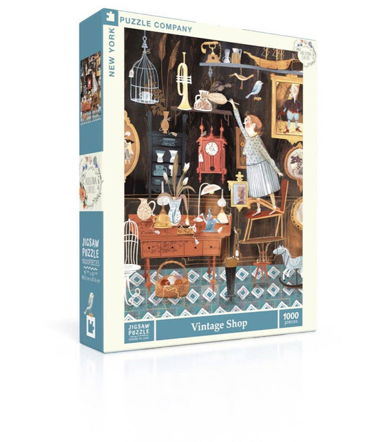 Vintage Shop by Adelina Lirius - 1000 Piece Jigsaw Puzzle