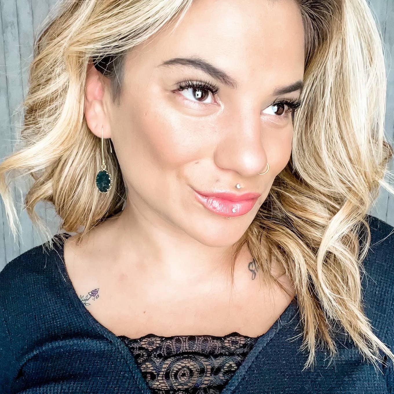 ’Worthy’ Earrings in Sodalite