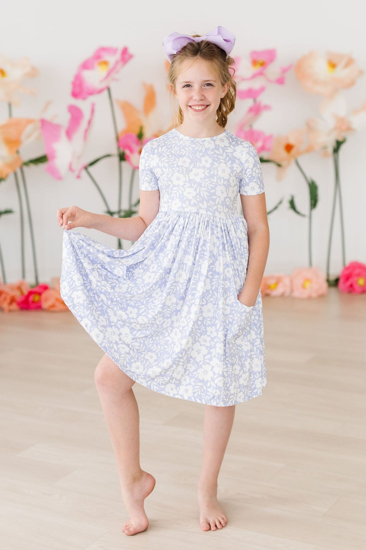 Blossom Bliss S/S Pocket Twirl Dress