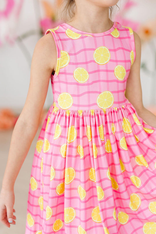 Pink Lemonade Tank Twirl Dress - Mila & Rose ®