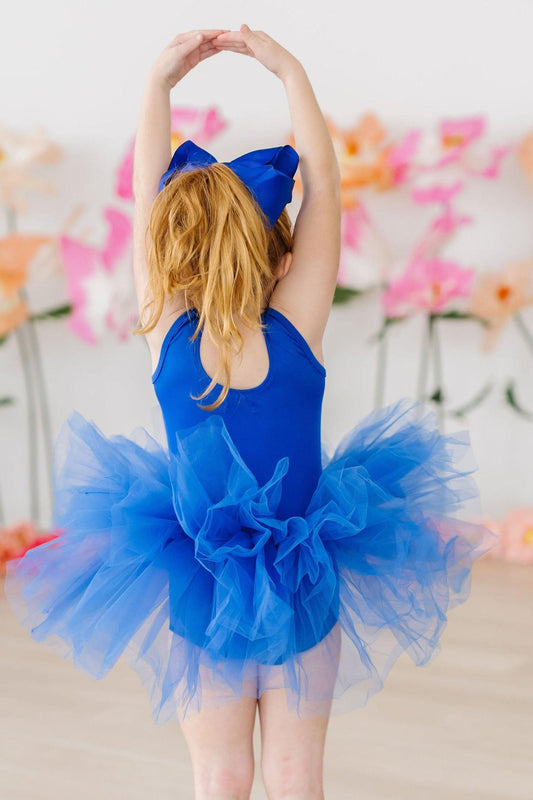 Royal Blue Tank Tutu Leotard