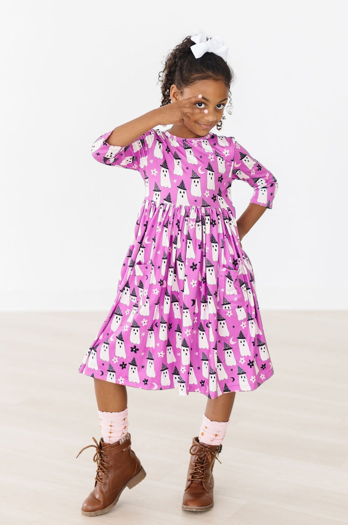 Witches Boo Halloween Twirl Dress - Mila & Rose ®