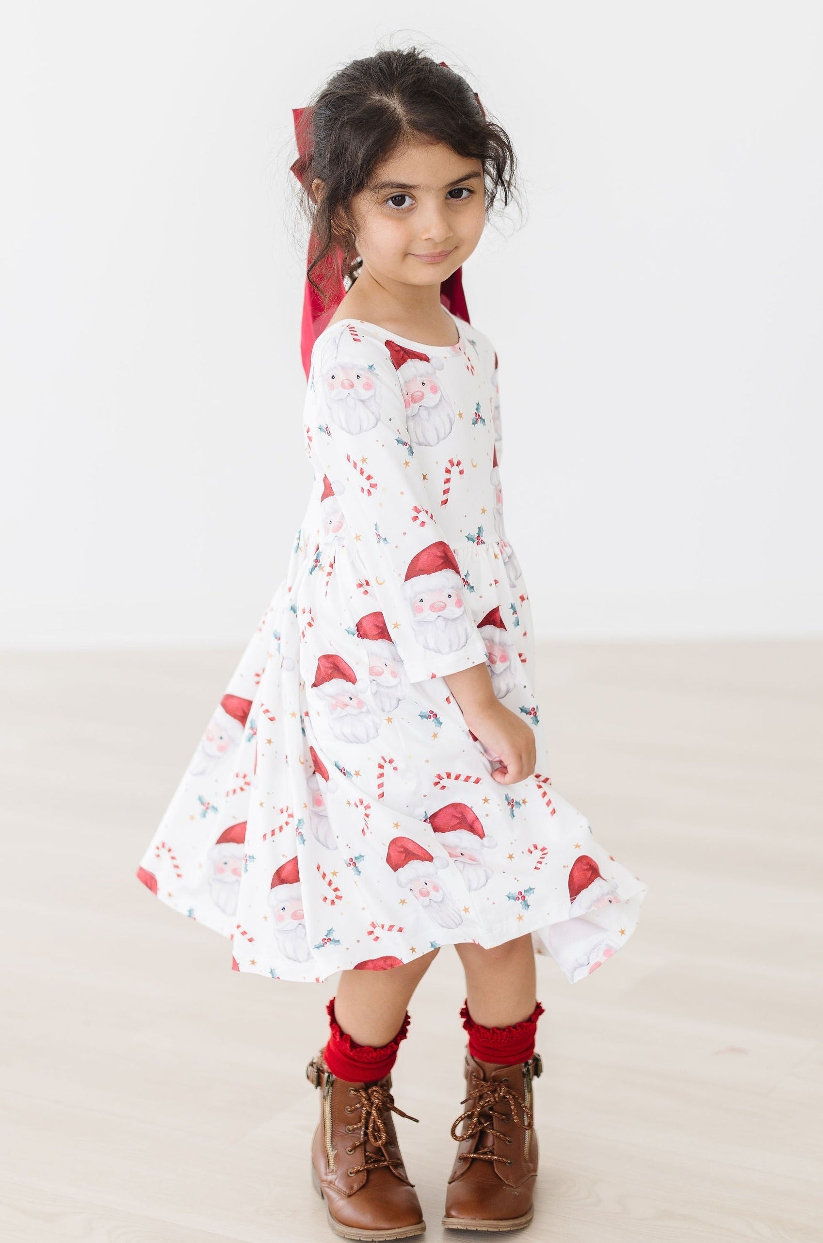 Mistletoe Magic Christmas Twirl Dress - Mila & Rose ®