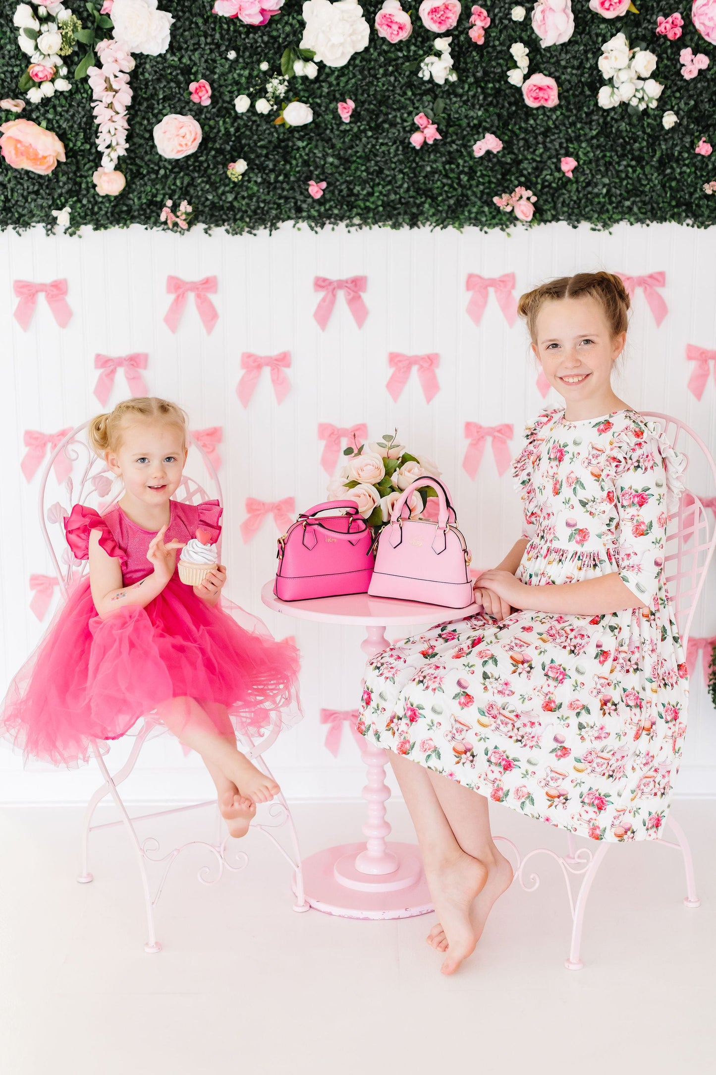 Hot Pink Shimmer Tutu Dress