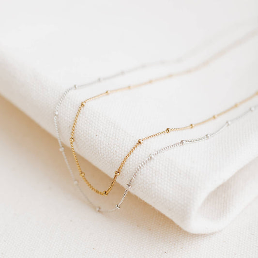 Satellite Necklace - Gold or Silver Plated