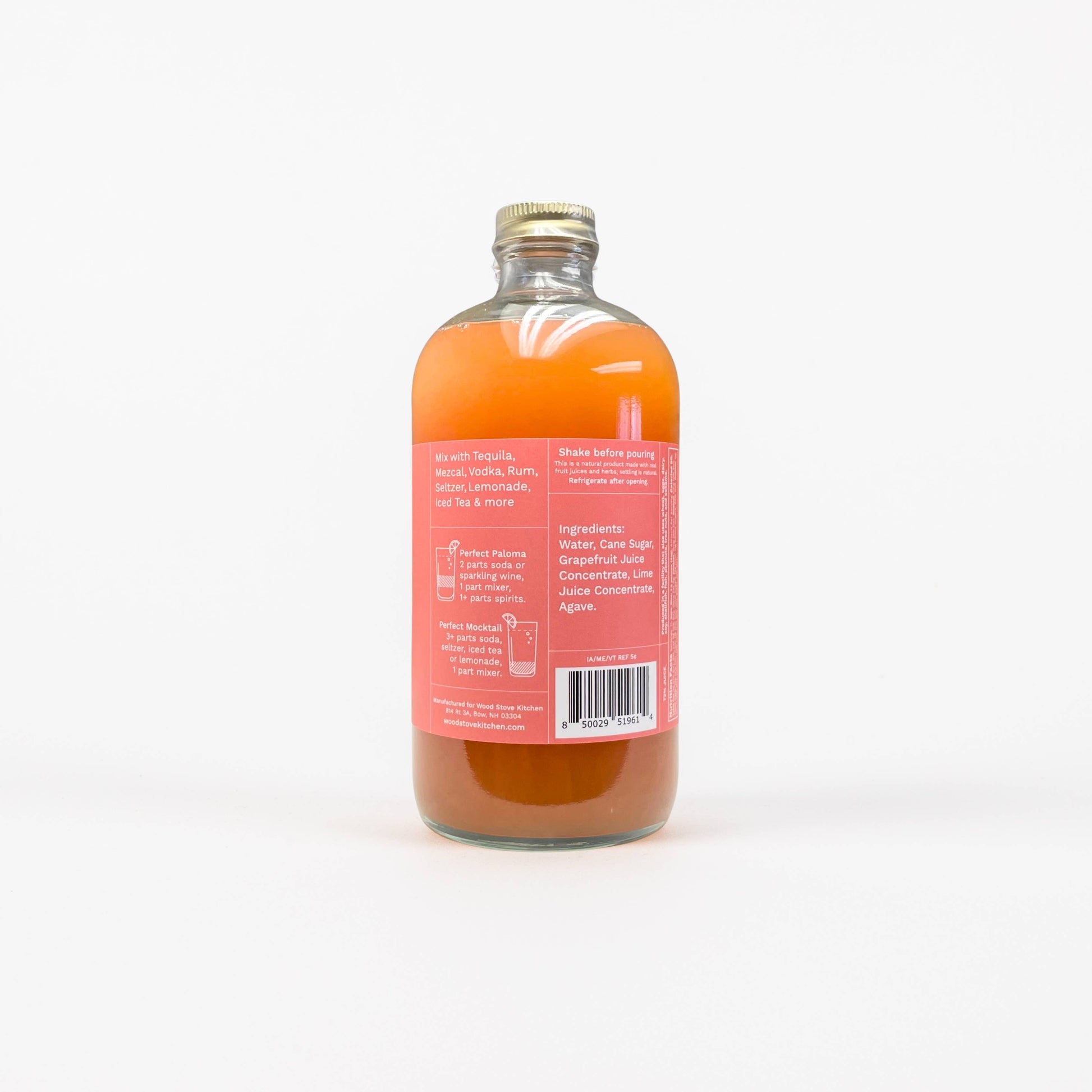 Paloma Cocktail Mixer - Grapefruit & Lime - Wood Stove Kitchen