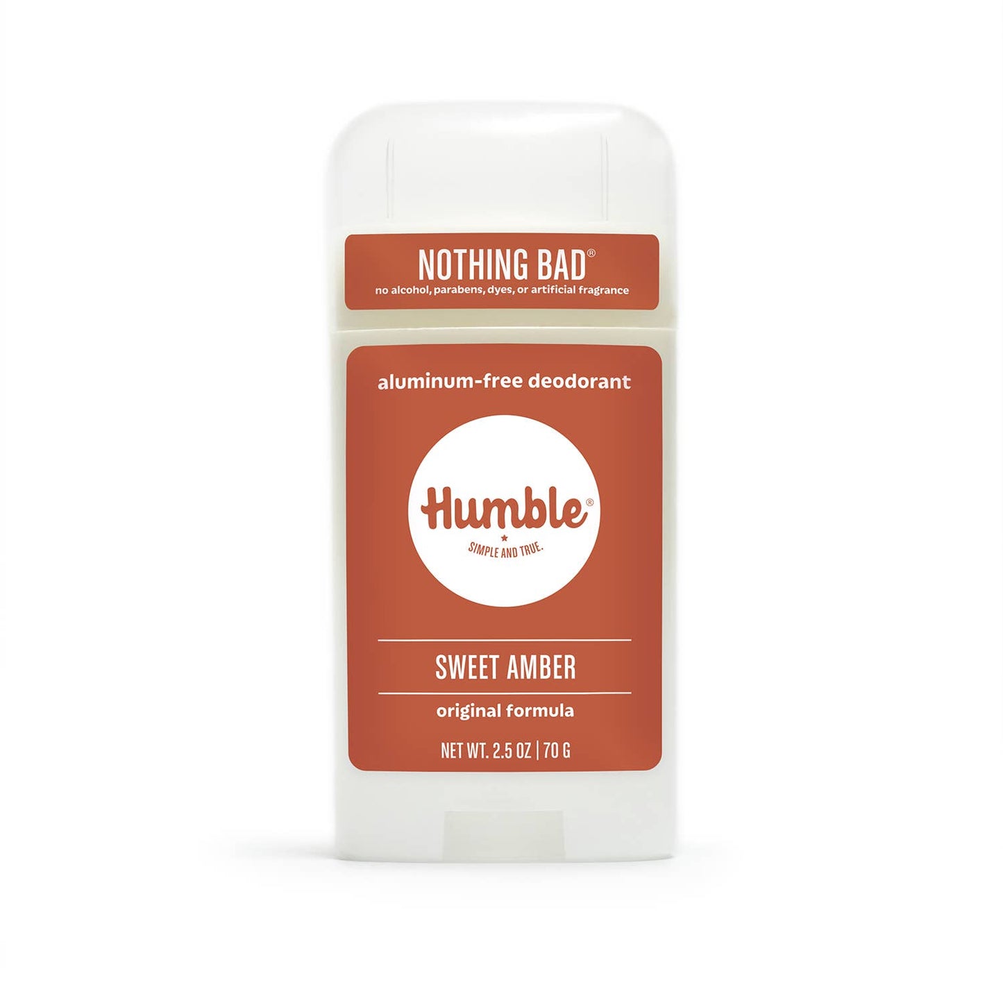 Natural Deodorant - Sweet Amber - Humble Brands Inc.