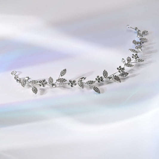 Ivy Bloom Headband in Sterling Silver - Headband