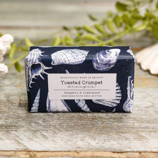 Luxury Bar Soap - Samphire & Cedarwood