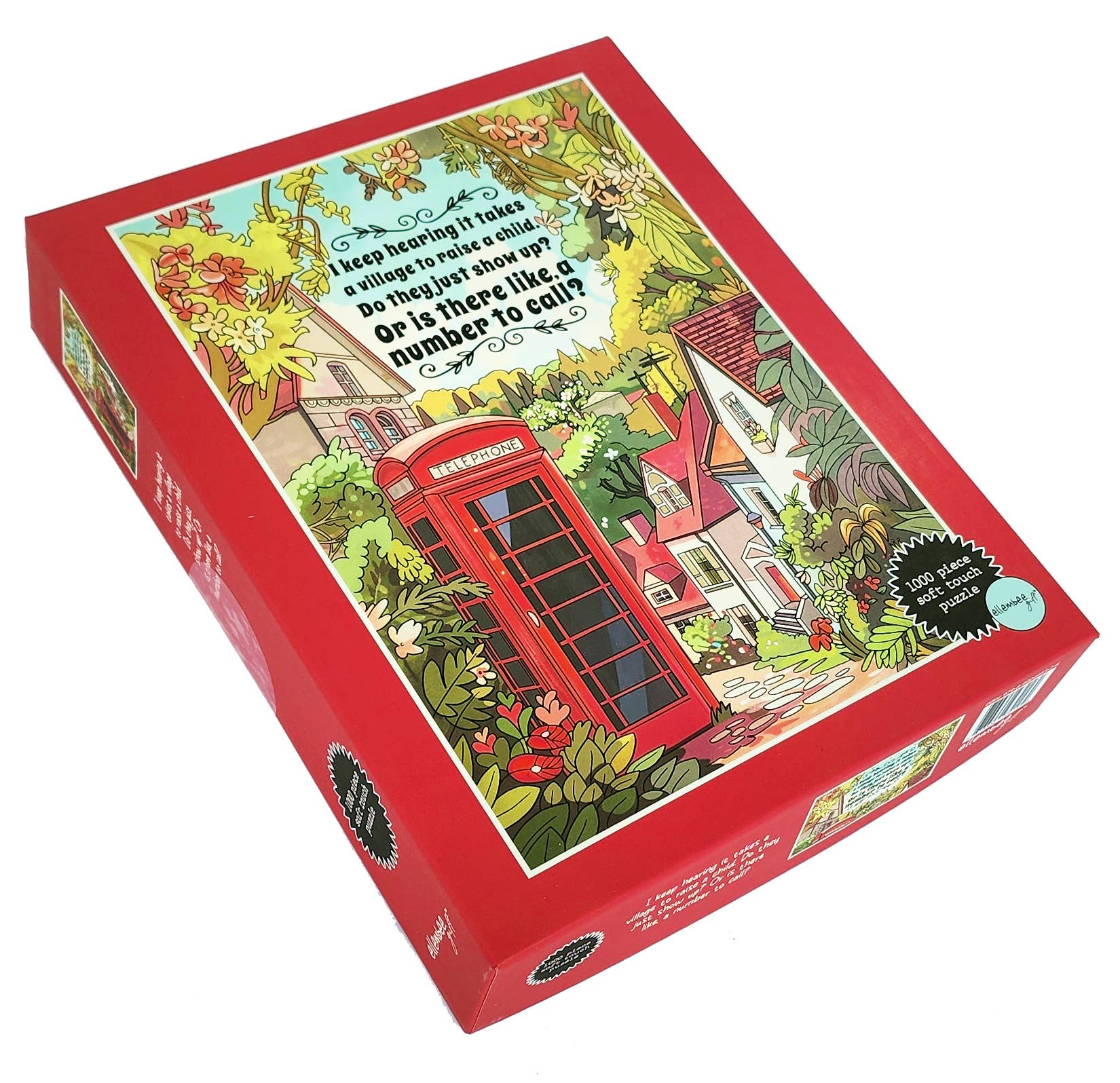 Jigsaw Puzzle - It Takes a Village - 1000 piece - ellembee gift