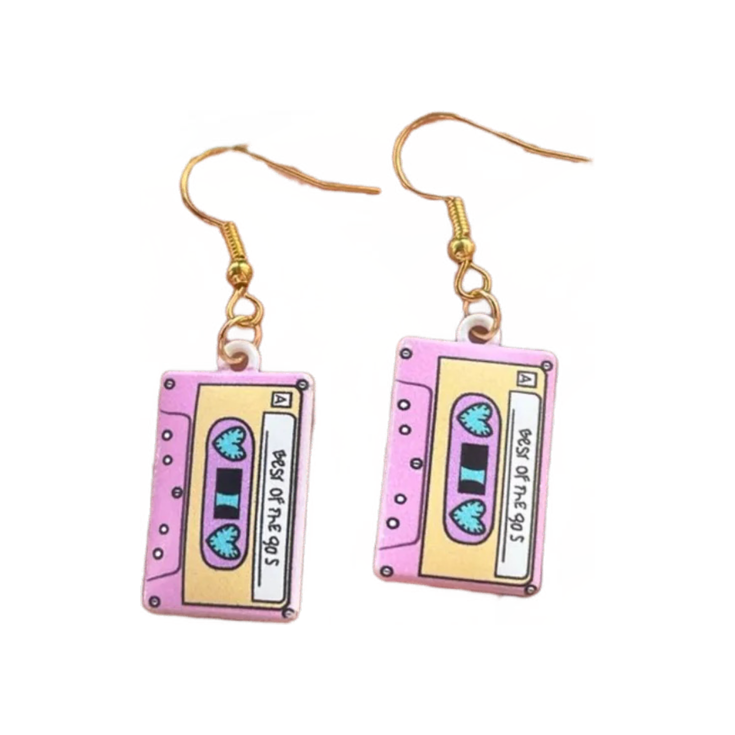 Adorable Retro Tape Deck Earrings