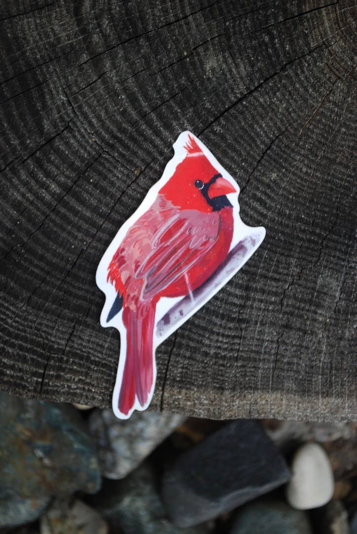 Cardinal Vinyl Sticker