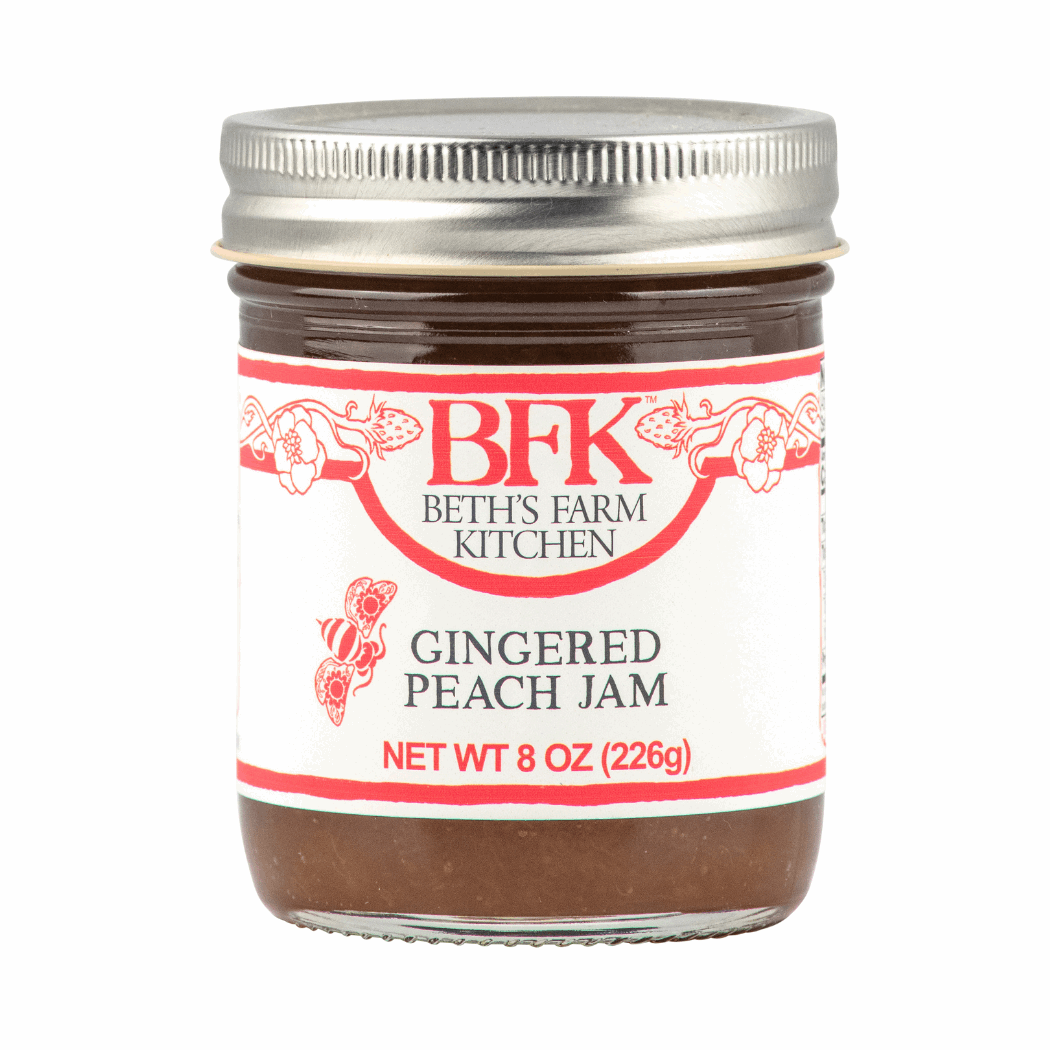 Gingered Peach Jam - Beth’s Farm Kitchen