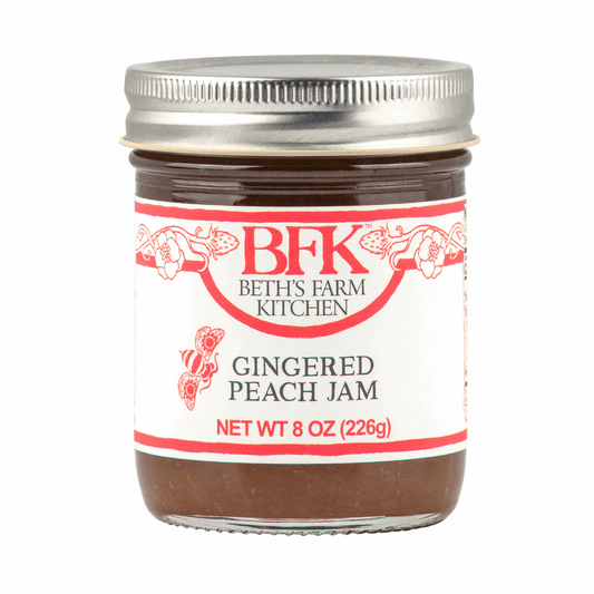 Gingered Peach Jam - Beth’s Farm Kitchen