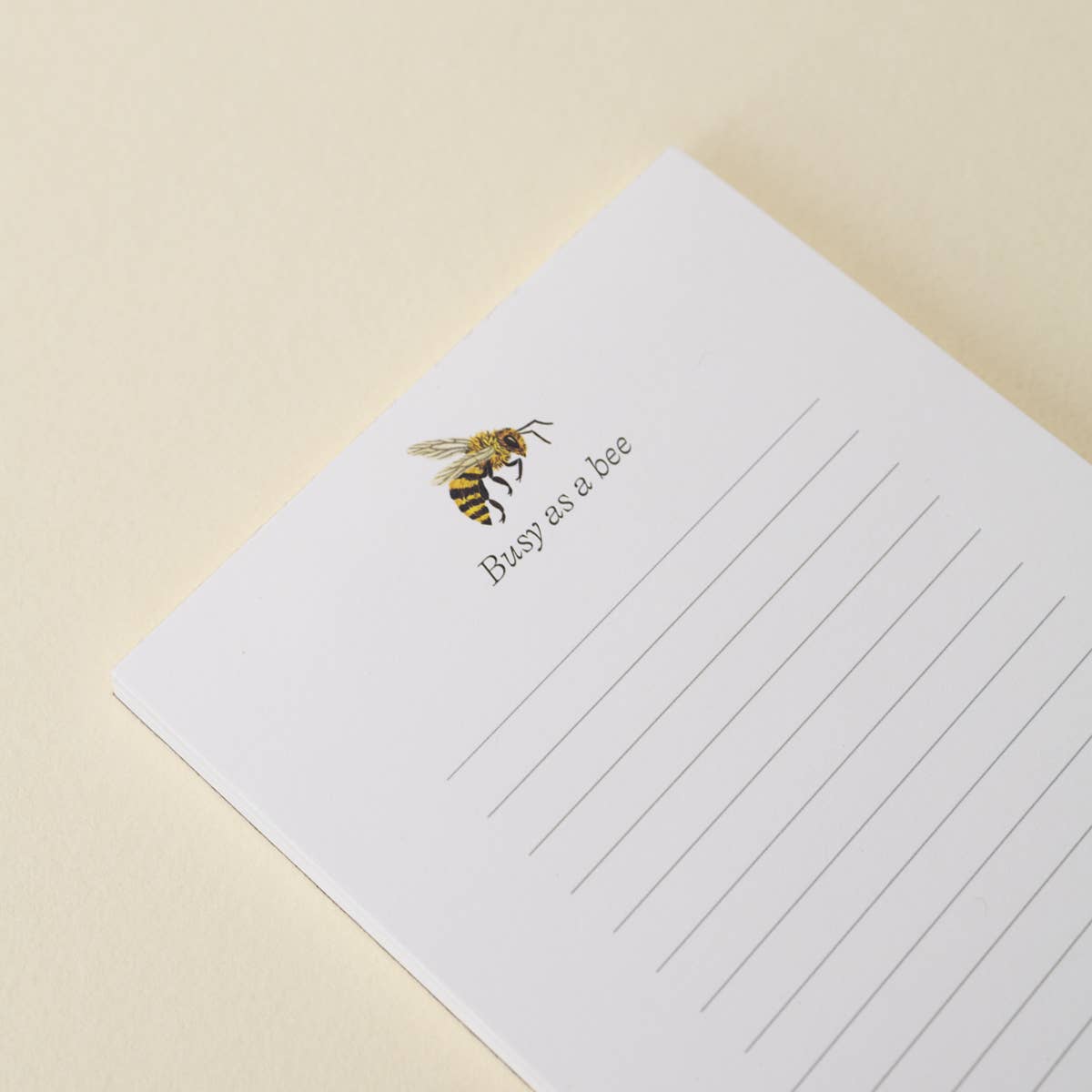 BUSY AS A BEE Notepad