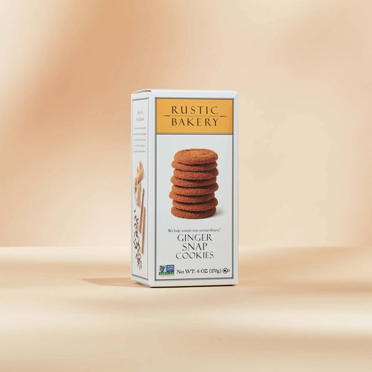 Ginger Snap Cookies - Rustic Bakery