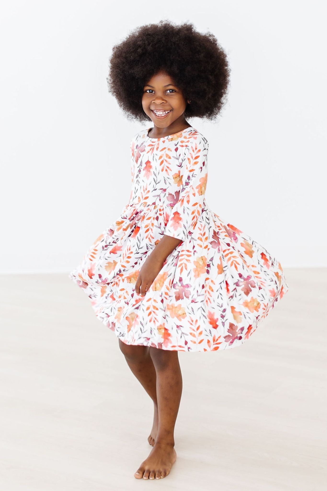 Falling Leaves Fall Twirl Dress - Mila & Rose ®
