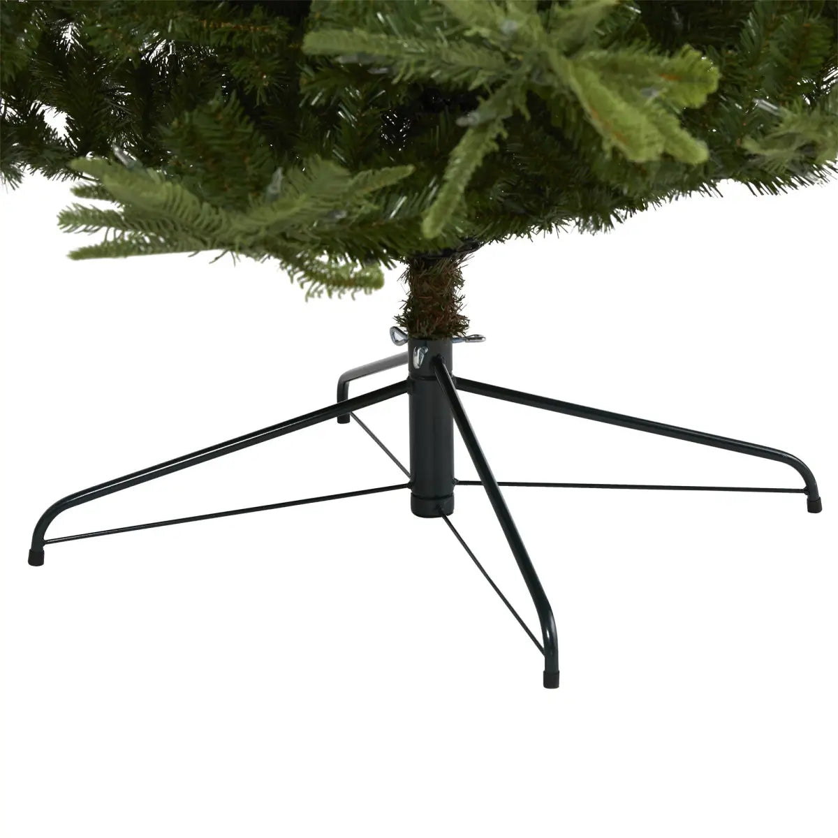 9’ Layered Washington Spruce Artificial Christmas Tree with 750 Clear LED Lights and 2055 Bendable Branches - Green