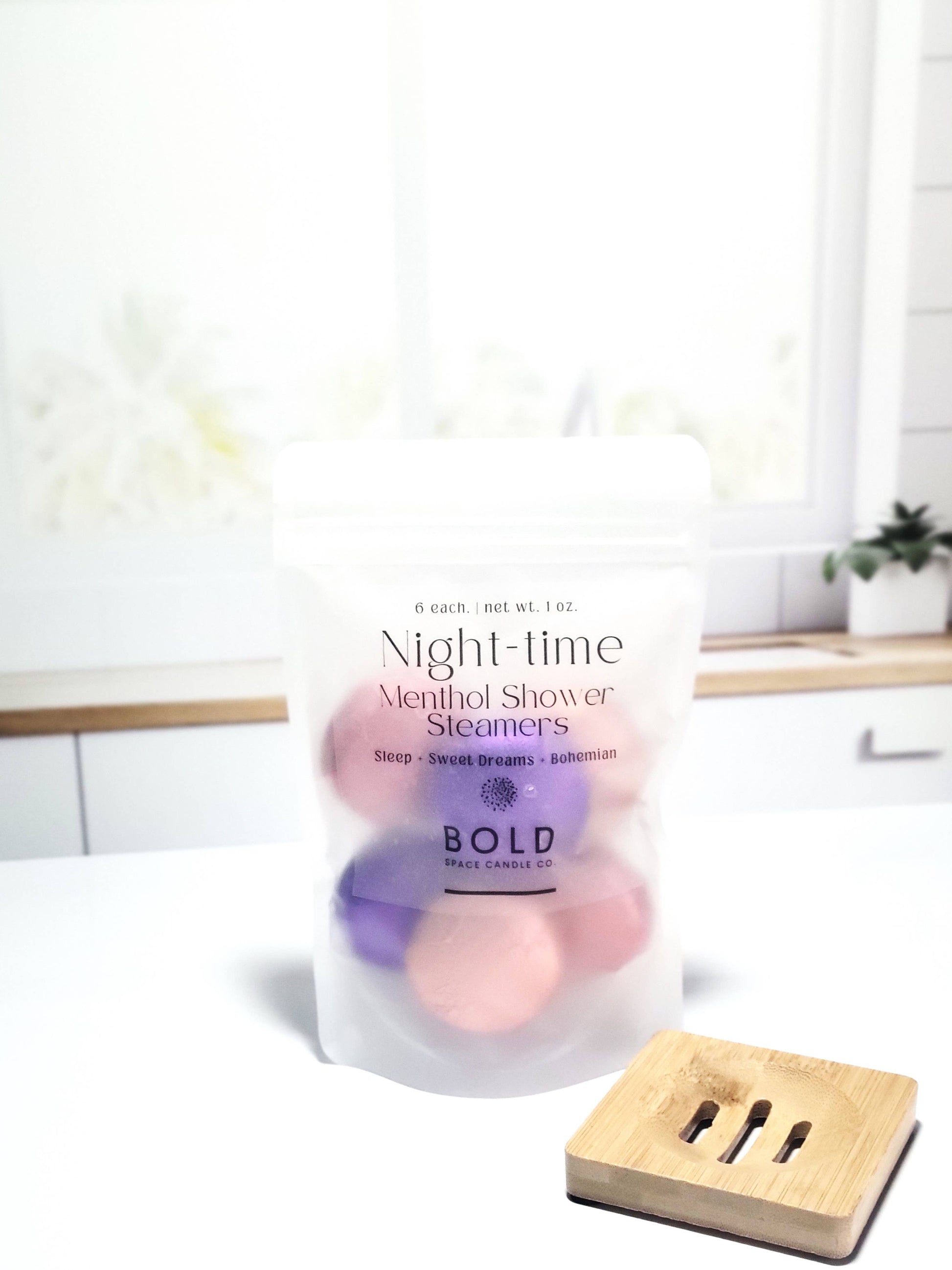 Shower Steamers – Night Time Collection - 6 pack 3 scents - Bold Space Candle Co.