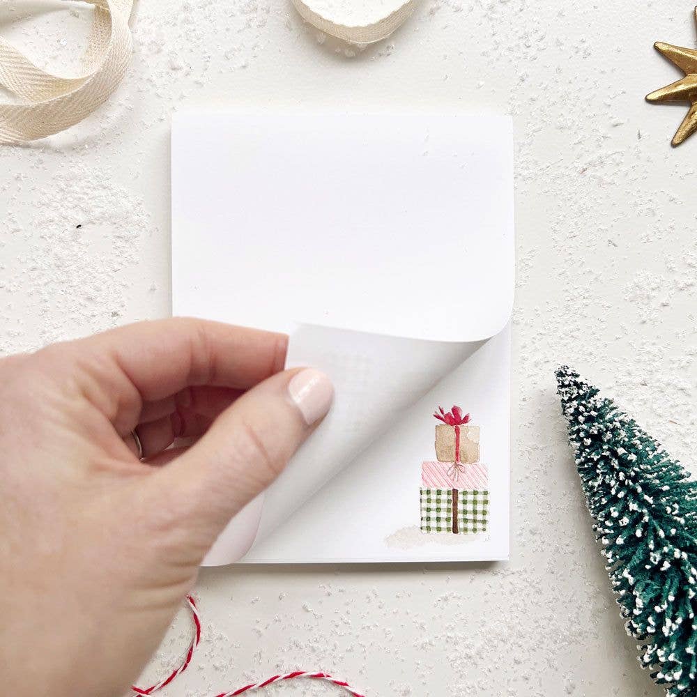 Christmas Notepad: Gifts