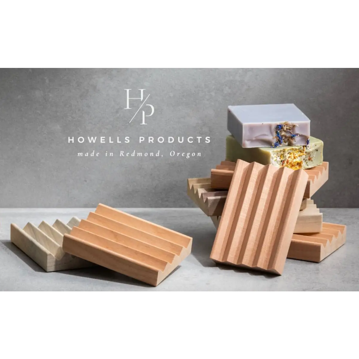 Soap Dish - Eco-Friendly Wood - USA - Howells Wood Products