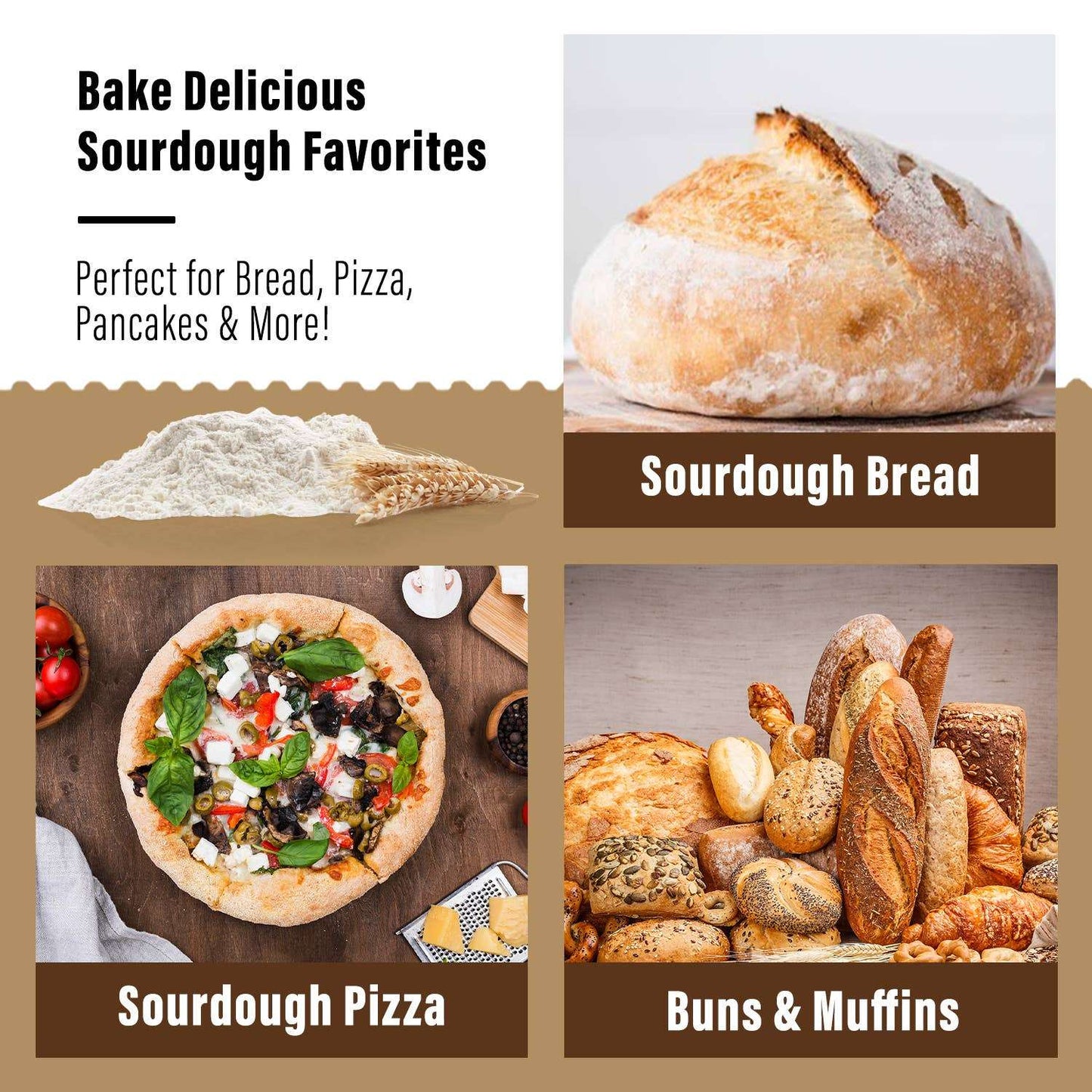 Sourdough Starter - Organic Non-GMO Freeze Dried - My Rustic Roots