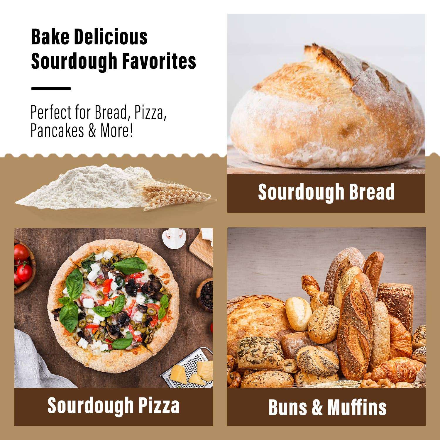 Sourdough Starter - Organic Non-GMO Freeze Dried - My Rustic Roots