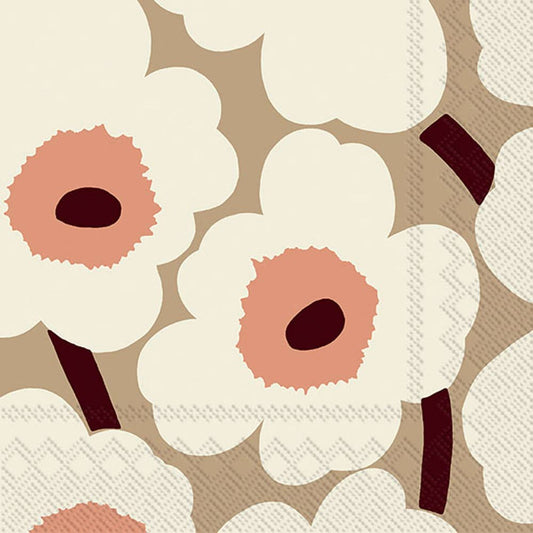 Paper Lunch Napkins - Marimekko - Cream