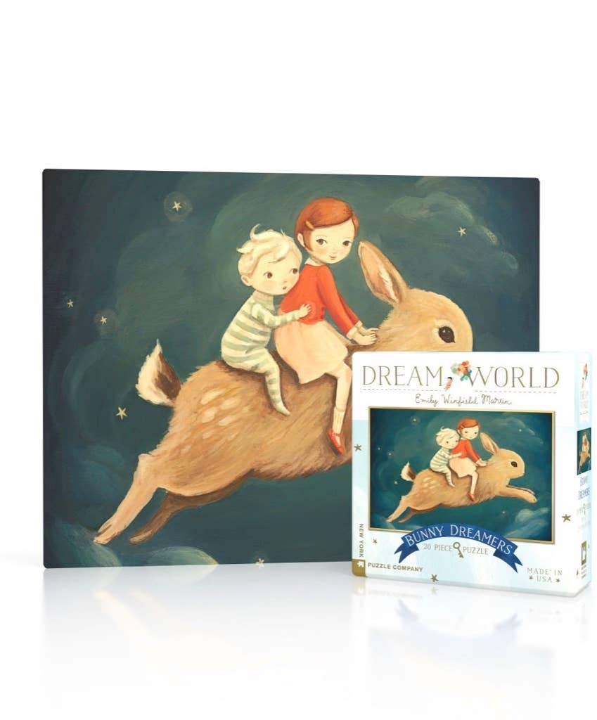 Bunny Dreamers by Emily Winfield Martin - 20 Piece Mini Puzzle