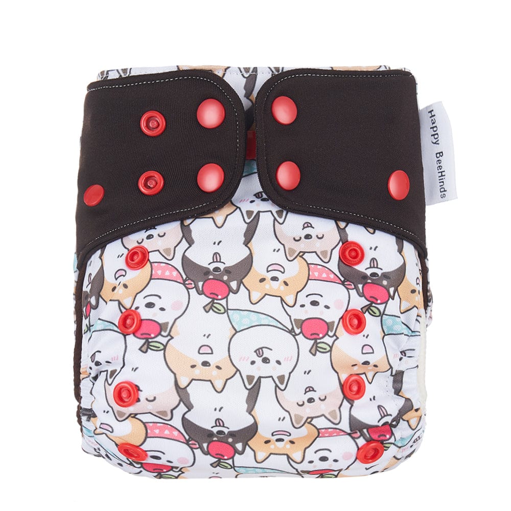 Pañal de bolsillo Perfect Fit de Happy BeeHinds - Estampados