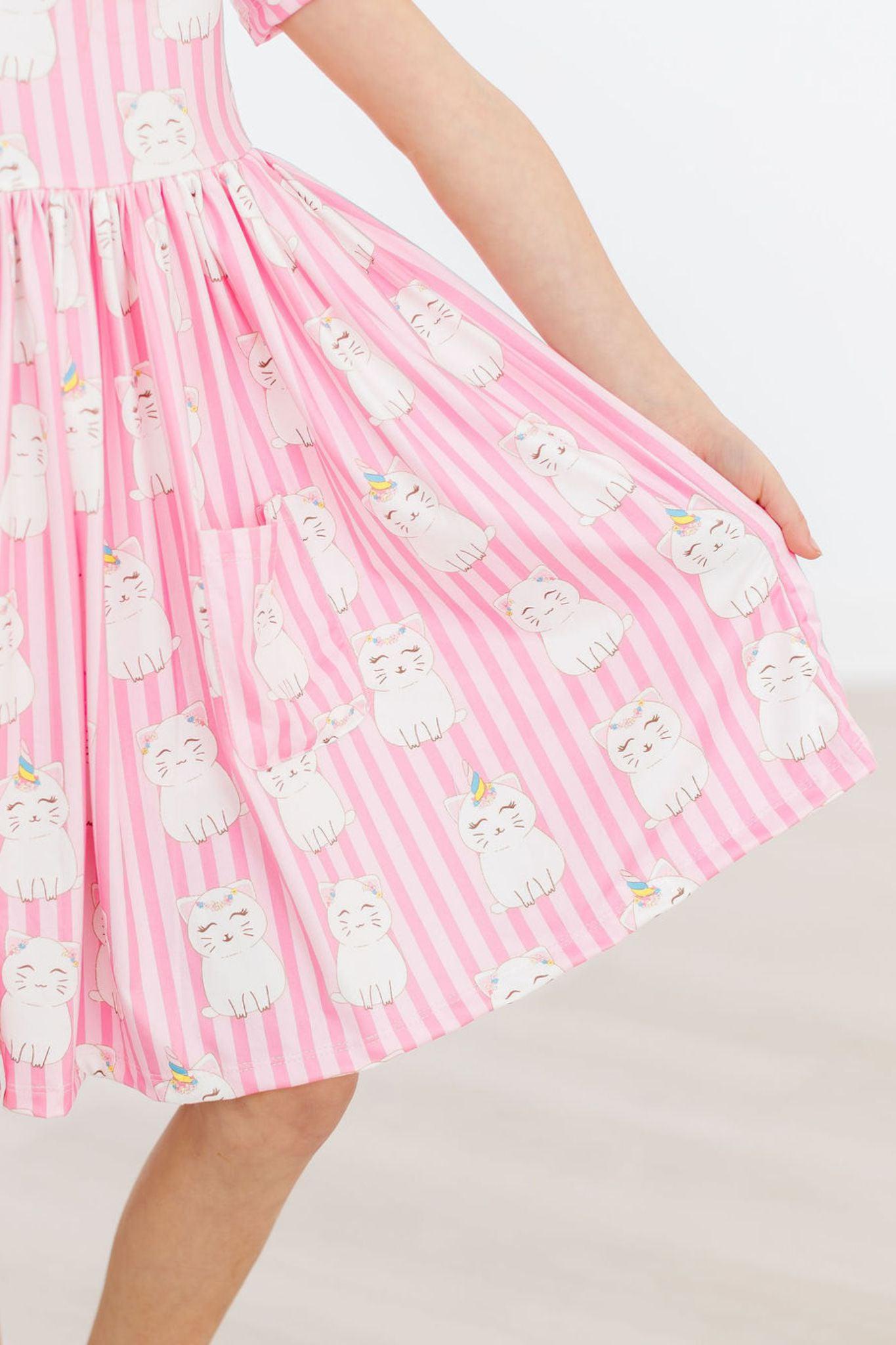 SALE Kittycorn S/S Pocket Twirl Dress