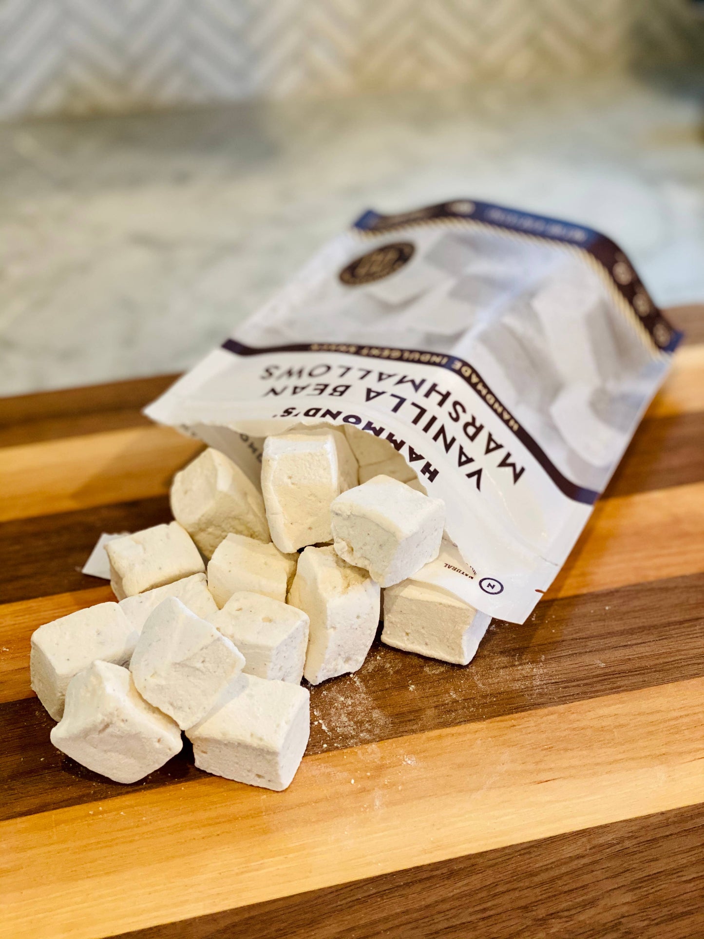 Marshmallows - Vanilla Bean - Handmade All-Natural - Hammond’s Candies